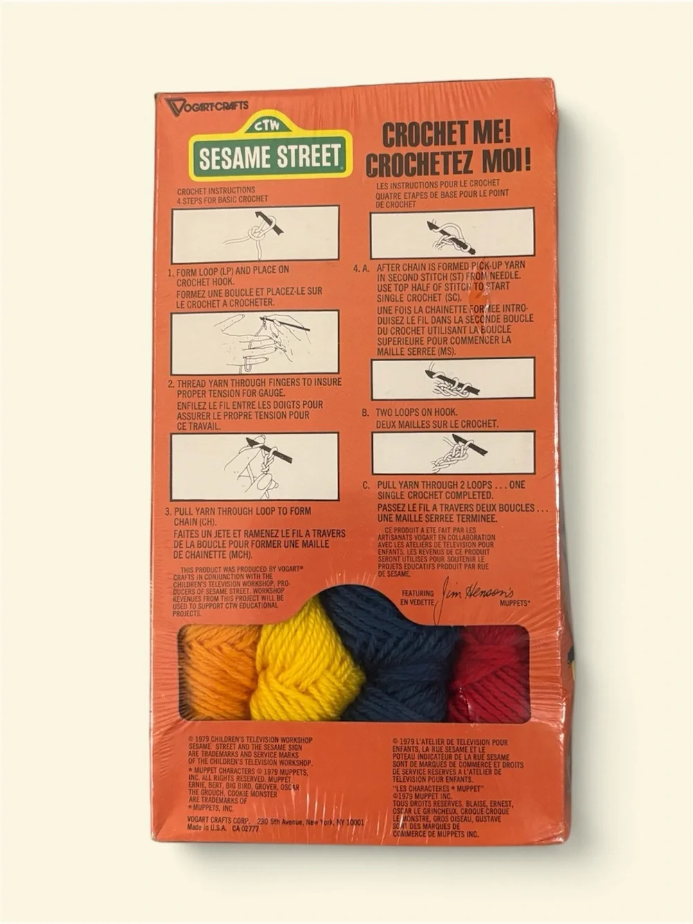 Sesame Street Ernie Crochet Doll Kit